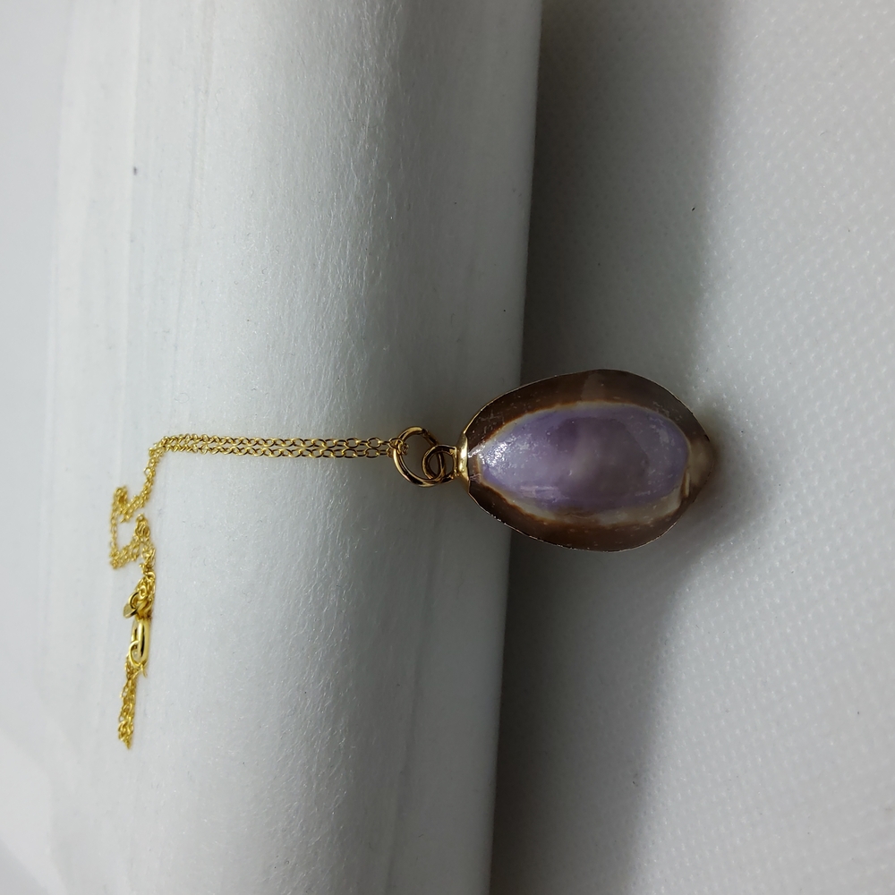 14k Over 925 Puka Shell Necklace